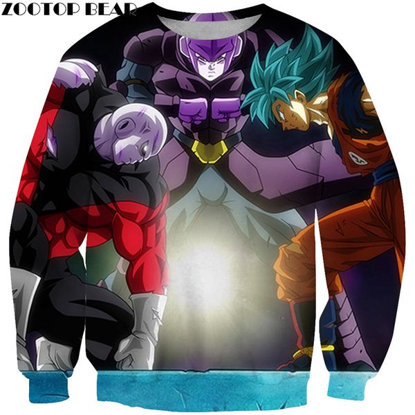 

anime platform 3d printed men long sleeve sweatshirts casual pullover tee crewneck streetwear male shirts dropship, Black
