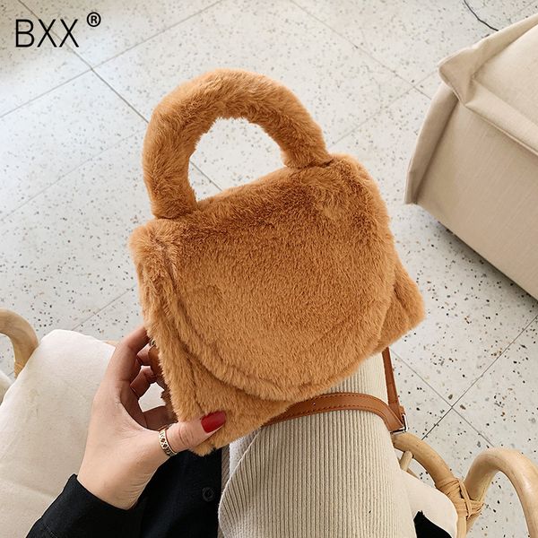 

bxx] faux fur small crossbody bags for women 2019 winter warm female shoulder messenger bag female handbags and purses hj130