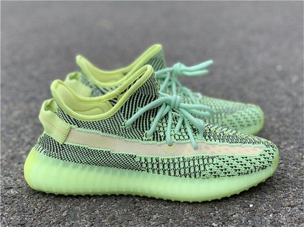 

2020 authentic originals 350s v2 yeezreel reflective non-reflective yecheil fw5191 fw5190 kanye west fw5191 casual shoes men women size, Black