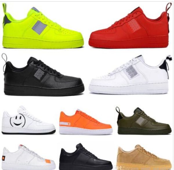 

2019 new designer running shoes dunk utility men women triple black white red volt orange cut skateboard shoe mens trainers sports sneakers