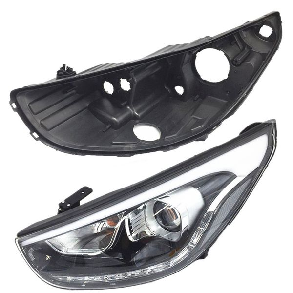

for ix35 2013 2014 2015 car headlamp rear base auto headlight back house