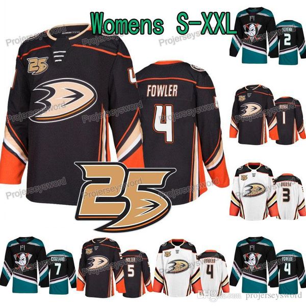 

Womens 25th Anniversary 4 Cam Fowler Anaheim Ducks Jersey 1 Reto Berra 2 Luke Schenn Kevin Bieksa Korbinian Holzer Andrew Cogliano Jerseys