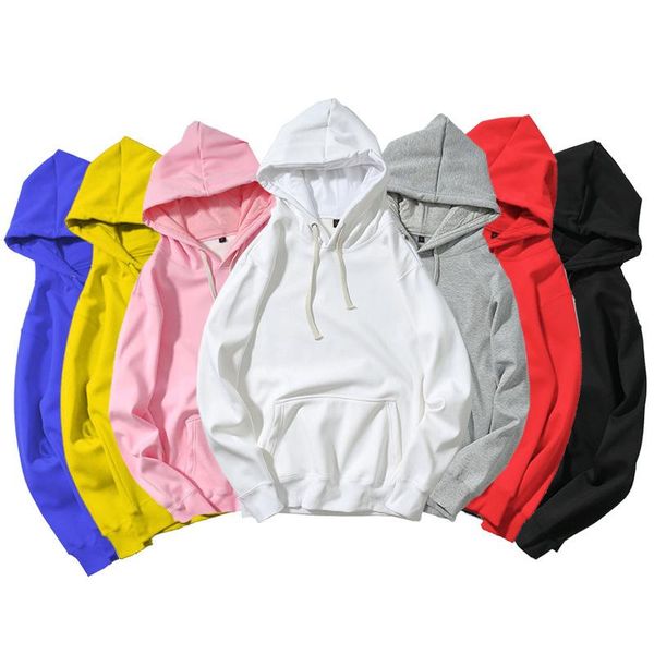 

2020 с капюшоном повседневная хлопчатобумажная ткань232 уши пшеницы логотип печать свободного износа удобный простой и элегантный m-2xl пара, Black