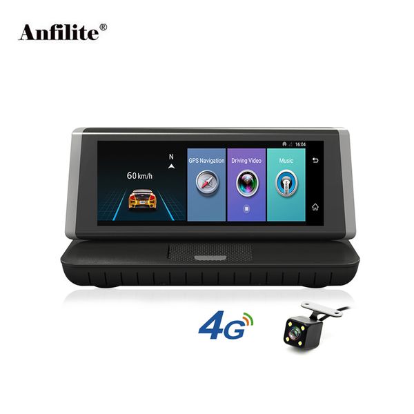 

anfilite e35 dvr car camera 4g adas android 5.1 fhd 1080p video recorder 1g / rom 16g registrar dvr with two cameras