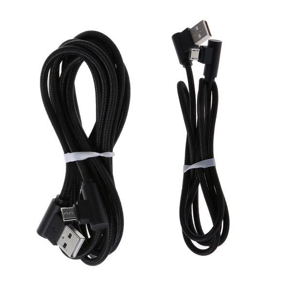 

2x metal winding micro usb charging & data cable compatible with micro usb connecting devices