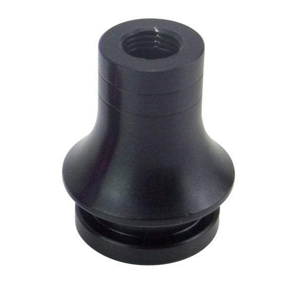 

black shift knob boot retainer adapter for manual gear shifter lever 12x1.25