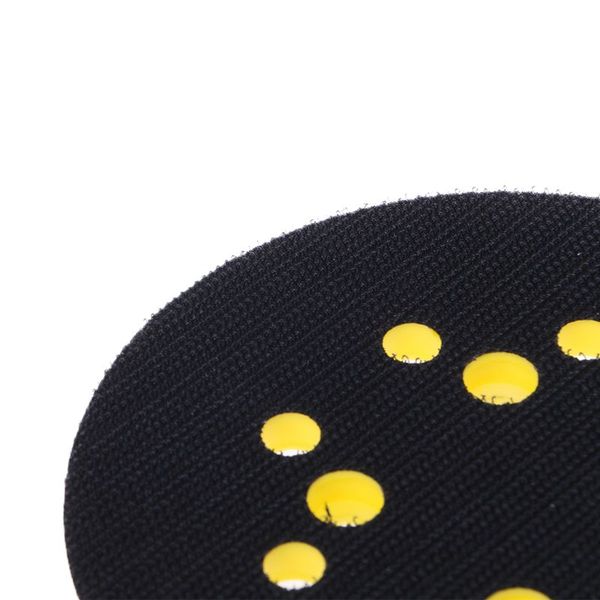 

5 inches 125 mm 8-hole back-up sanding pad 4 nails hook and loop sander backing pad for electric grinder power tools