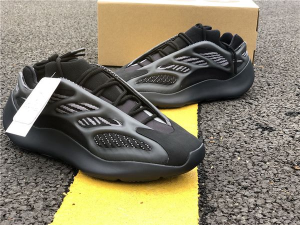 

2020 high kanye west originals 700 v3 alvah black azael running shoes 3m reflective wave runner men women sports sneakers with box h67799