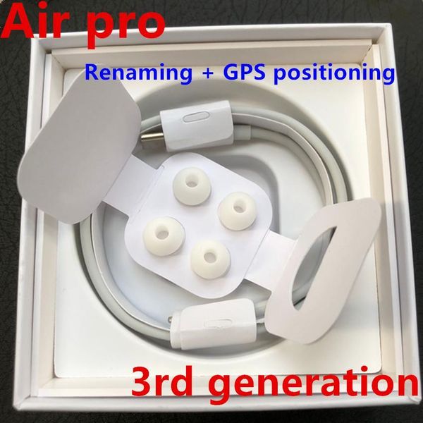 

tone quality air pro h1 chip rename gps wireless charging bluetooth headphones pk pods 3 ap pro ap2 ap3 w1 chip earbuds 3nd generation