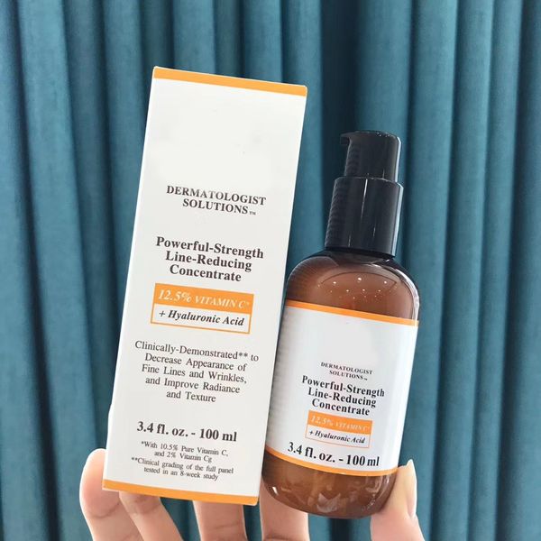 

brand powerful strength line reducing concentrate 12.5% vitamin c serum vc serum 50ml dermatologist solutions