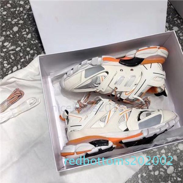 

тройной s track 3.0 повседневная обувь человек женщина sneaker lace-up смешанные цвета узелок дедушкой trainer дизайнерская обувь chaussures, Black