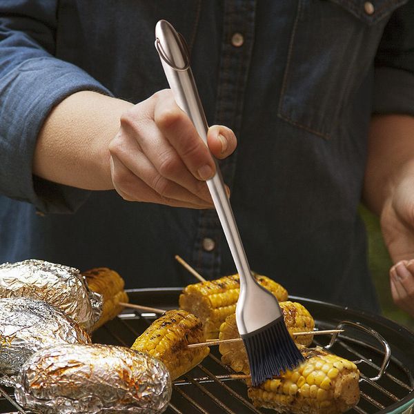 BBQ-Bürste, abnehmbare Design-Bürste, Edelstahl-BBQ-Bürste, Butter, Brot, BBQ, Sojasauce, Bürsten, Küchenzubehör