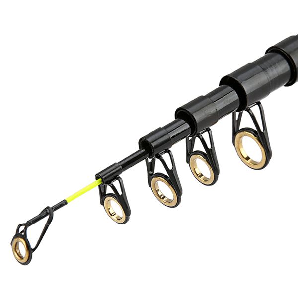 

new 1 pcs fishing rod pole ceramics guided ring portable for anglers lake sea