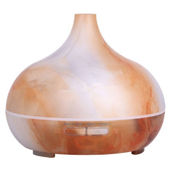 

300ml aroma diffuser air humidifier wood grain with led lights essential oil diffuser aromatherapy electric mist maker for home