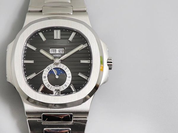 

gr's exclusive luxury custom movement caliber324s is waterproof diamond watch luxury mens watches montre de luxe, Slivery;brown