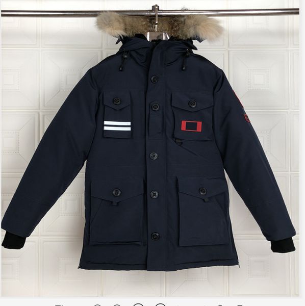 

homme parkas men down jacket coats mens casual mens women 2020 parka parkas down coat winter keep warm xs--2xl 5 colors 02, Black