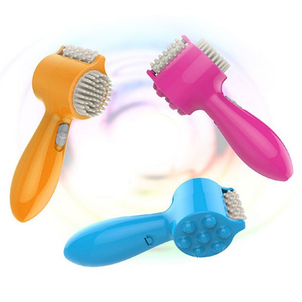 

new arrival brain relaxation massager electric vibrating comb teeth massage hammer