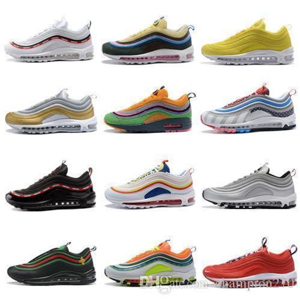 

running for shoes mens womens triple white balck pink metallic gold south beach se japan yellow women sports training sneakers size 36-45