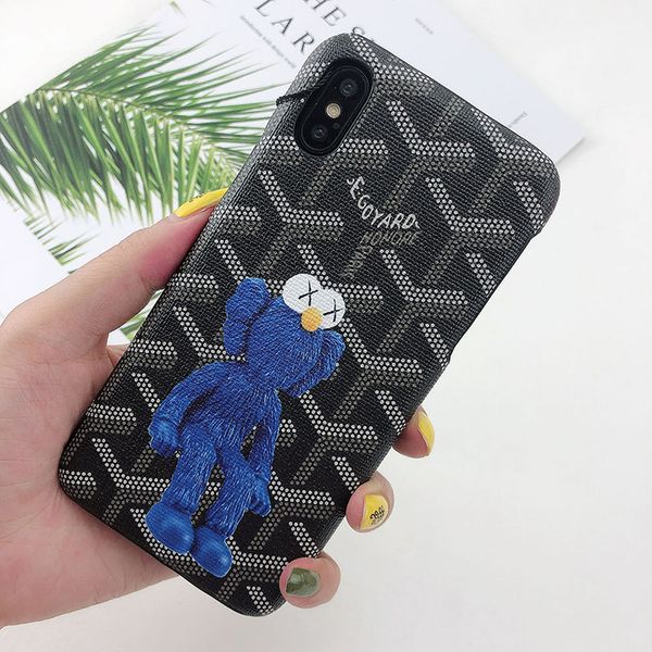 

luxury brands designer phone cases for iphone6 7 8plus xs pu leather fashion models phone back cover for samsung galaxy s7 s8 s9 s10 s10plus