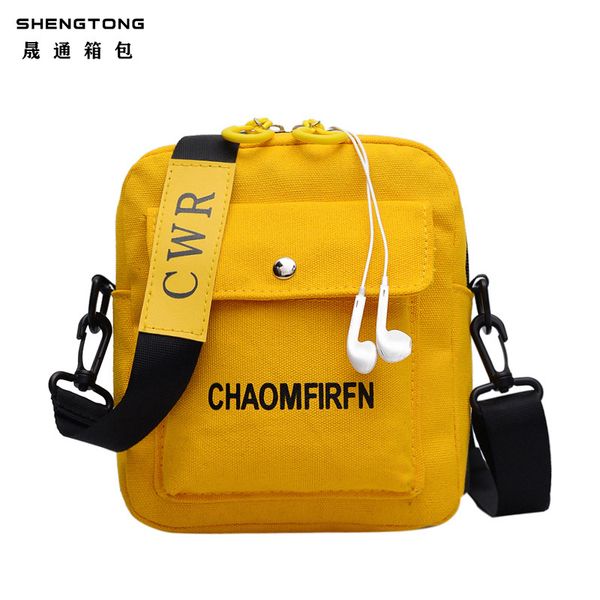 

маленькая холщовая сумка женская 2019 новый стиль корейский стиль ins messenger сумка универсальный мобильный телефон изменение мед диско та