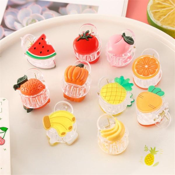 

hair accessories girls cute colorful fruit small baby children hairpins clips headband lovely kid styling tools, Slivery;white
