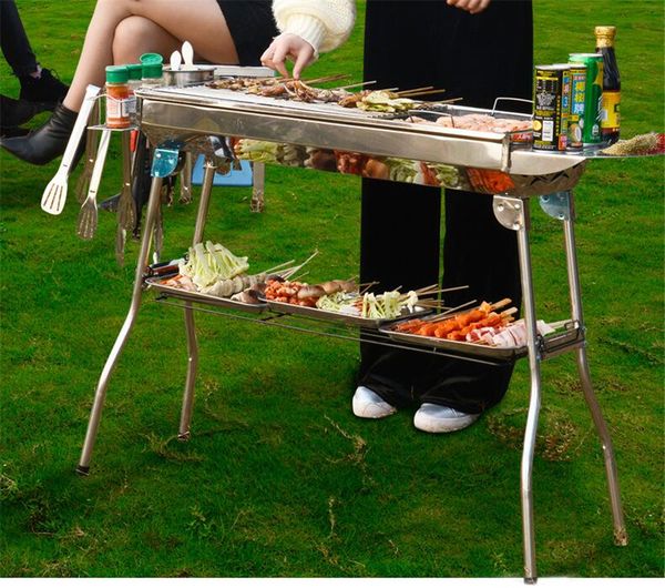 

factory price outdoor family barbecue fire pit charcoal bbq grill