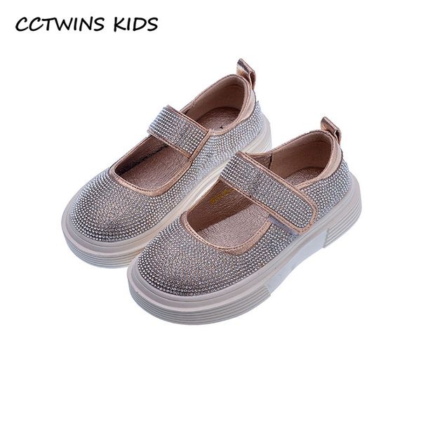 

athletic & outdoor cctwins kids shoes 2021 autumn children fashion sport sneakers baby girls rhiestone trainers toddlers pu leather fc2843, Black