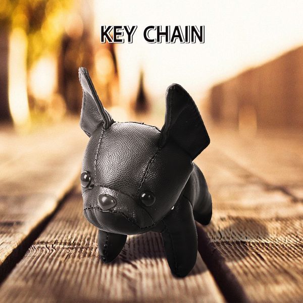 

cute soft dog pendant key chain funny stuffed plush doll ornament kids toy gift