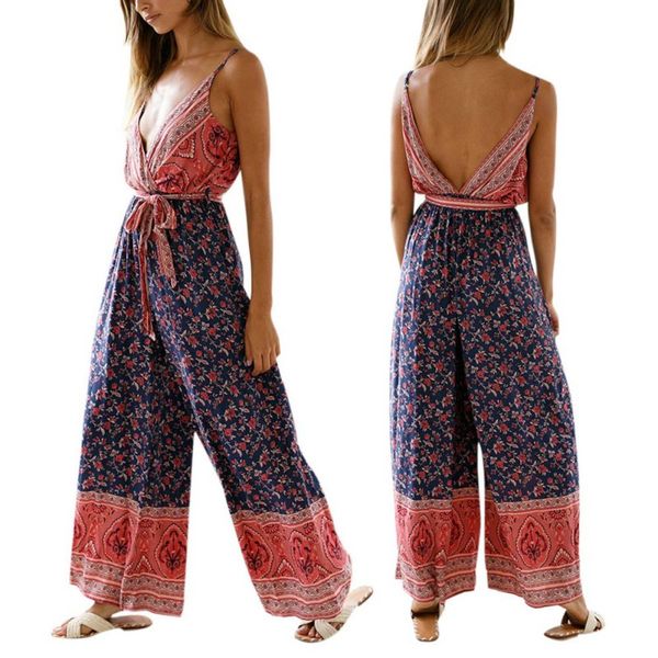 

женская мода элегантный комбинезон летняя мода без рукавов ремень боди цветочный принт лоскутное кружево до талии combinaison femme, Black;white