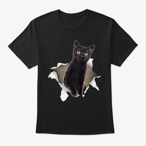 

мужчины футболка black torn футболка женская футболка, White;black