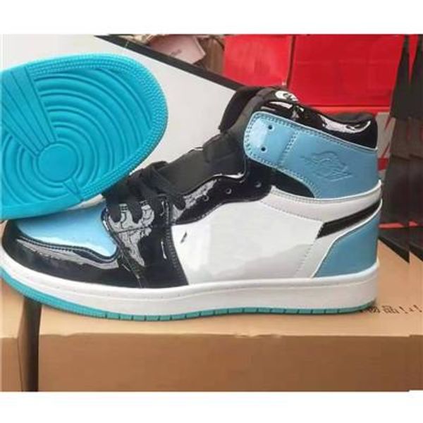 

2020 new xiaoyatou travis scotts basketball shoes spiderman 1s 3 mens homage to home royal blue men sport designer sneakers trainers, Black