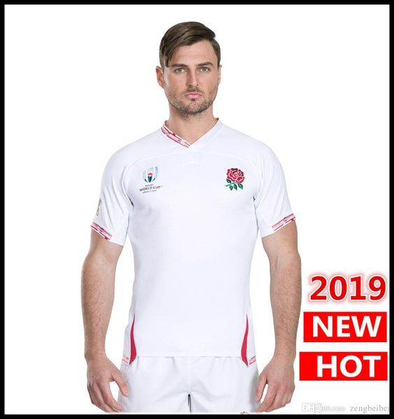 

2019 japan world cup england home away jer ey hirt england national team rugby jer ey 3xl, Black