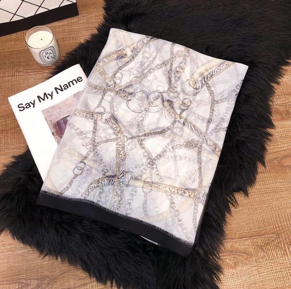 

fashion-f2 floral ring wrap letter shawl pashmina check scarves nuevo chal mujeres do bu moda invierno grueso suave playa estola bandana, Blue;gray