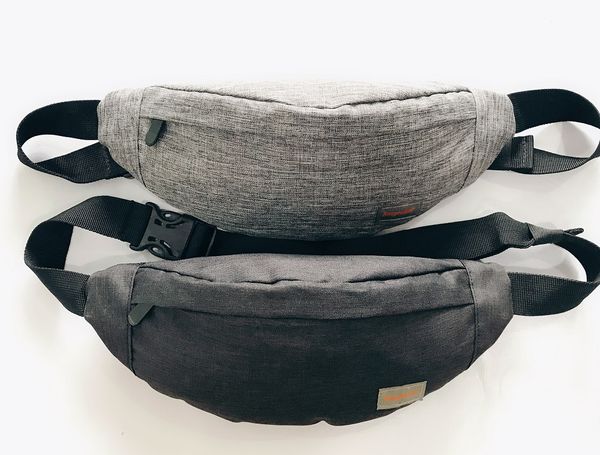 

riñonera funcional e informal impermeable para hombre y mujer, bolsa para cinturón con 3 bolsas con cremallera, gran capacidad
