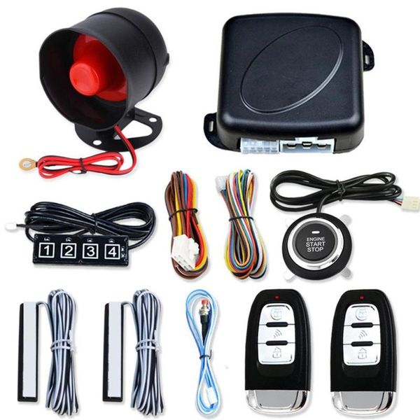 

12v keyless entry запуск двигателя система сигнализации кнопка дистанционного стартер стоп авто противоугонная автомобилей система поиска ki