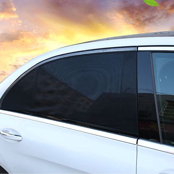 

professional adjustable auto car side rear window sun shade black mesh car cover visor shield sunshade uv protection 40*50cm