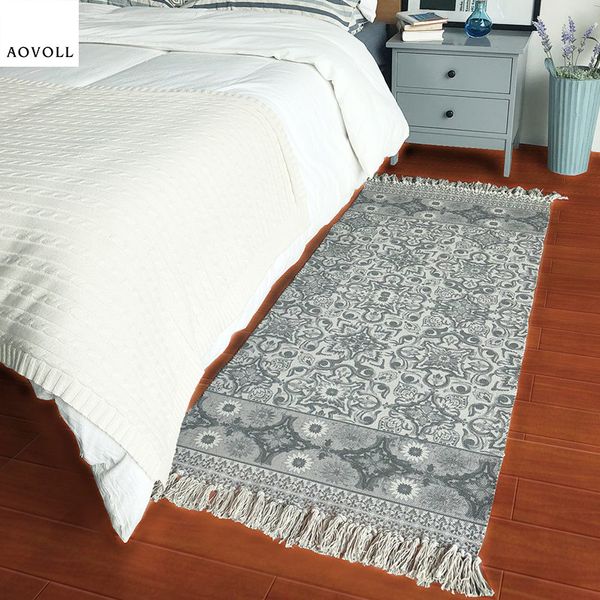 

aovoll soft chinese style cotton carpets for living room bedroom kid room rugs home carpet floor door mat fashion area rug mats