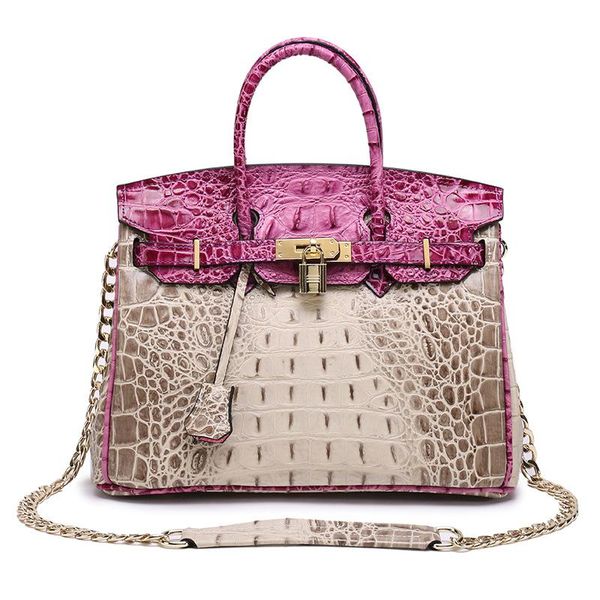 

Новая мода натуральной кожи сумка для смешанных цветов Роскошных сумок женщин сумки конструктора Лок плеча Женской Bolsas Feminina