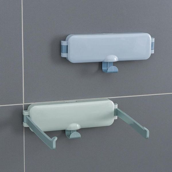 

foldable washbasin holder hook kitchen bathroom storage rack towel wall holder so that won't cause any damage to your wall