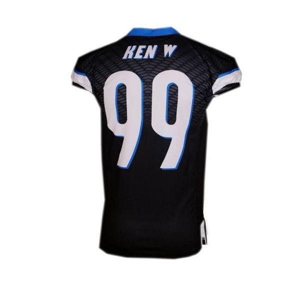 

2019 mens new football jerseys fashion style black green sport printed name number s-xxxl home road shirt afj00157, Black;red