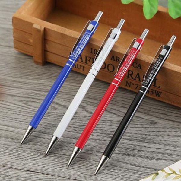 

0.5mm 0.7mm lead holder automatic mechanical drafting draughting pencils for school 24pcs, Blue;orange