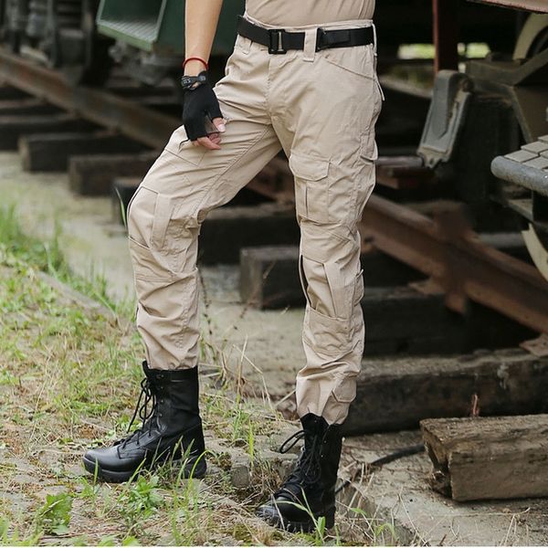 

tactical pants military cargo pants men knee pad swat army airsoft camouflage clothes hunter field combat trouser woodland hunting pants, Camo;black