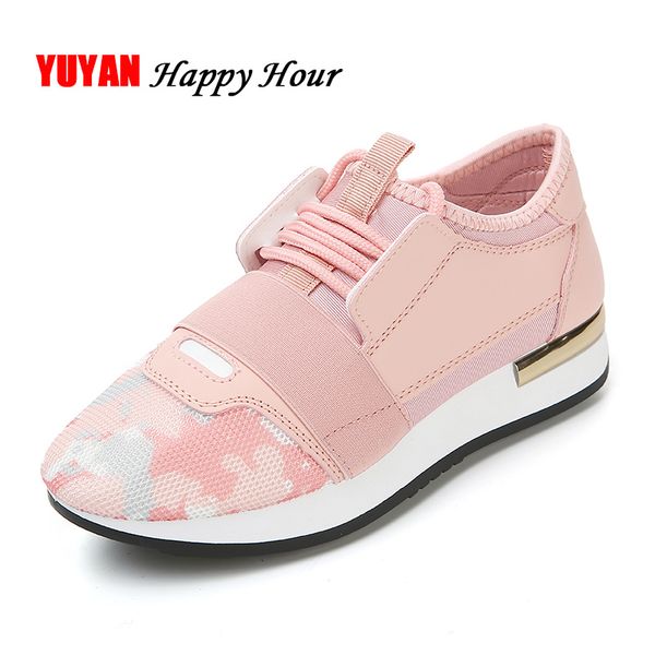 

fashion sneakers women shoes 2019 spring height increasing shoes women flats mesh breathable brand sneakers ladies a646, Black