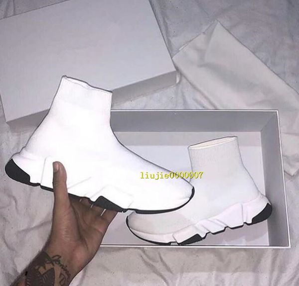 

black sneakers speed boots designer red shoes triple flat fashion gypsophila dust runner casual black speed trainer trainer with sock b abhc