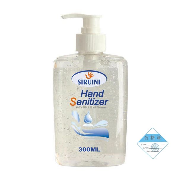 

dhl fast shipping siruini hand sanitizer with vitamin e 300ml wash for home office larger bottle