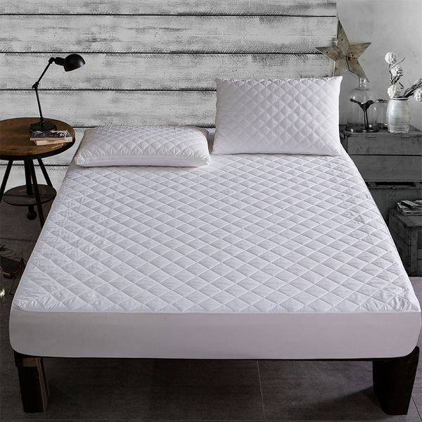 

100% waterproof jacquard cloudy mattress cover microfiber mattress protector bed bug proof pad cover for