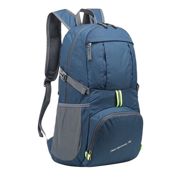 35L Outdoor Portable Travel Waterproof Nylon Backpack Sports Hiking Rucksack US