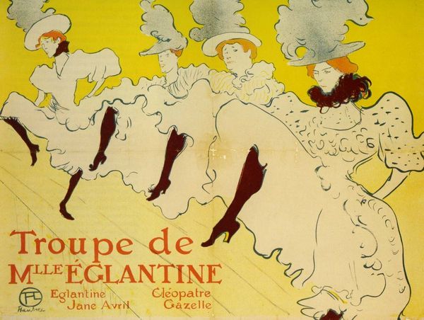 

henri de toulouse-lautrec troupe de mlle elegantine home wall art decor handcrafts /hd print on canvas wall art canvas pictures 190907