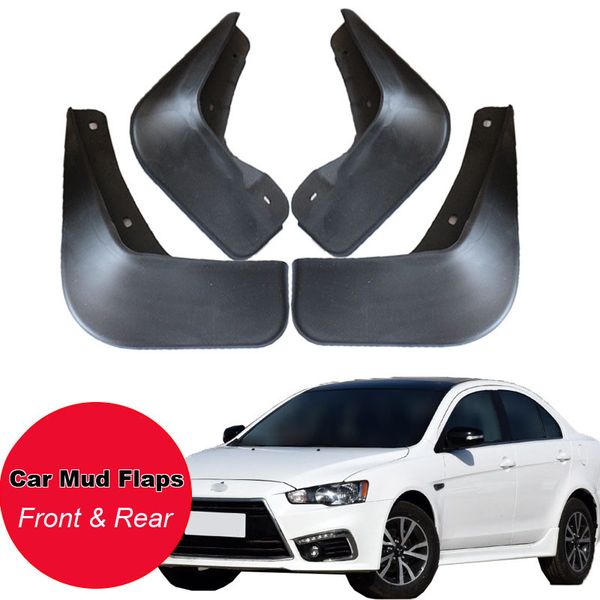 

tommia for mitsubishi lancer-ex car mud flaps splash guard mudguard mudflaps 4pcs abs front & rear fender