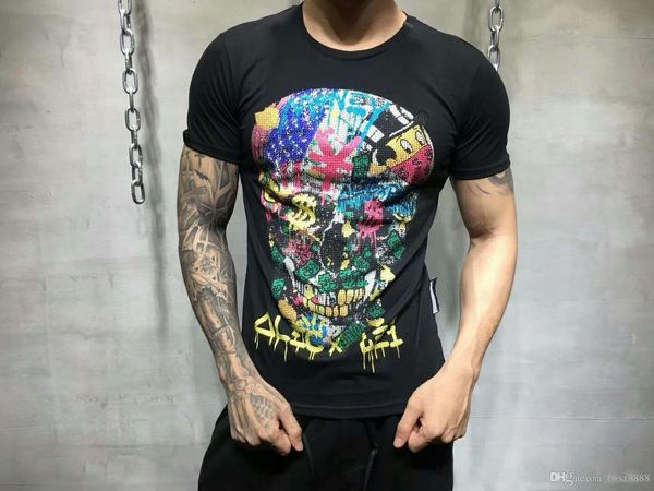 

men new fashion letter print t shirt men brand-clothing summer short t-shirt male quality tshirt fw801131, White;black